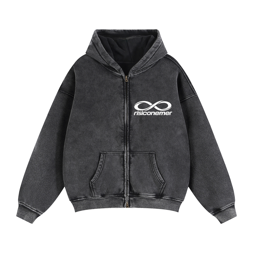 RISICONEMER ‘Zip-Through Hoodie