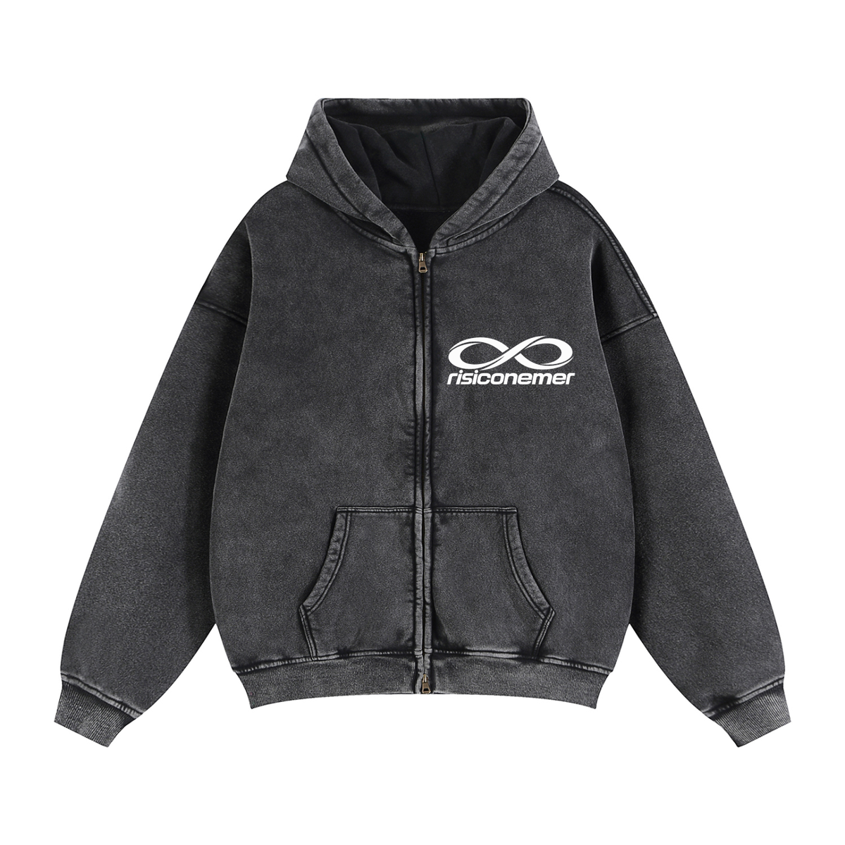 RISICONEMER ‘Zip-Through Hoodie